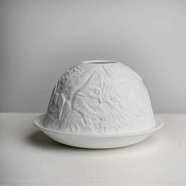 Cello Tealight Dome - Cat