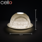 Cello Tealight Dome - North East