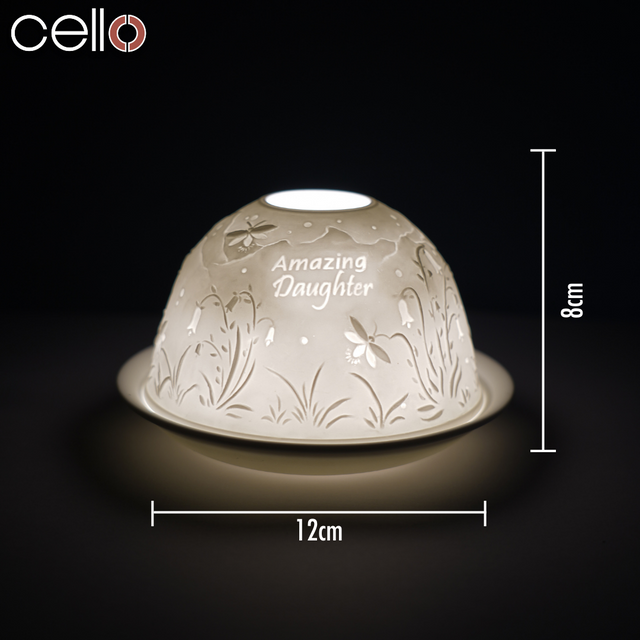 Cello Tealight Dome - Amazing Daughter