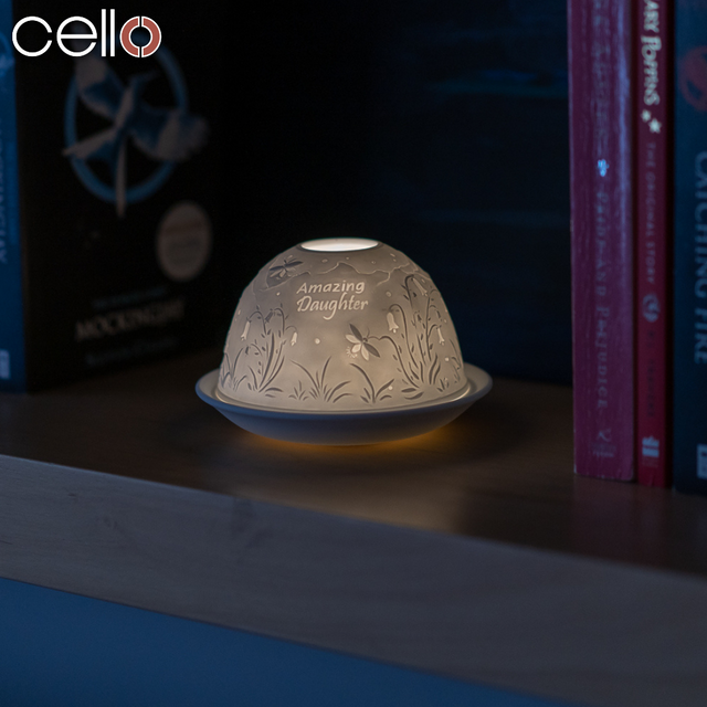 Cello Tealight Dome - Amazing Daughter