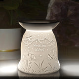 Cello Porcelain Tealight Burner - Worlds Best Nan