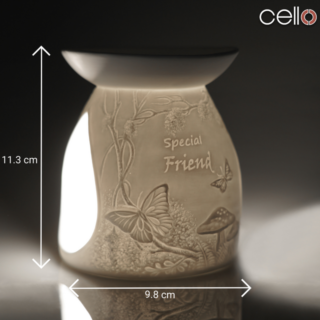 Cello Porcelain Tealight Burner - Special Friend Woodland