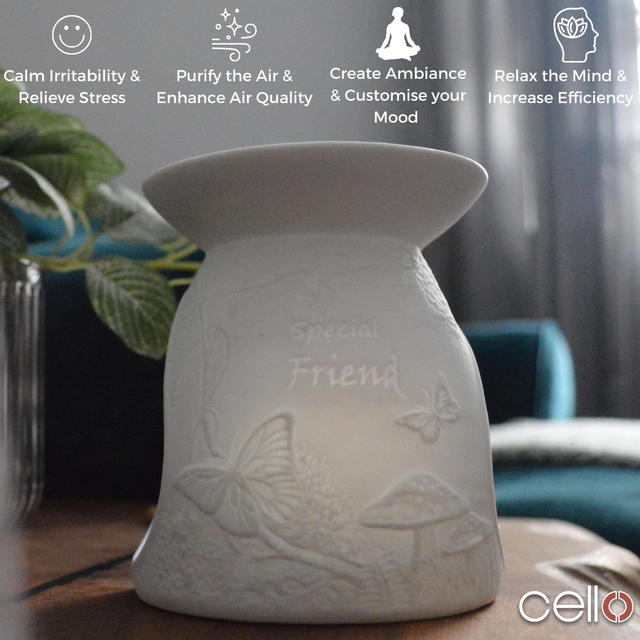 Cello Porcelain Tealight Burner - Special Friend Woodland