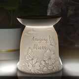Cello Porcelain Tealight Burner - Amazing Mum