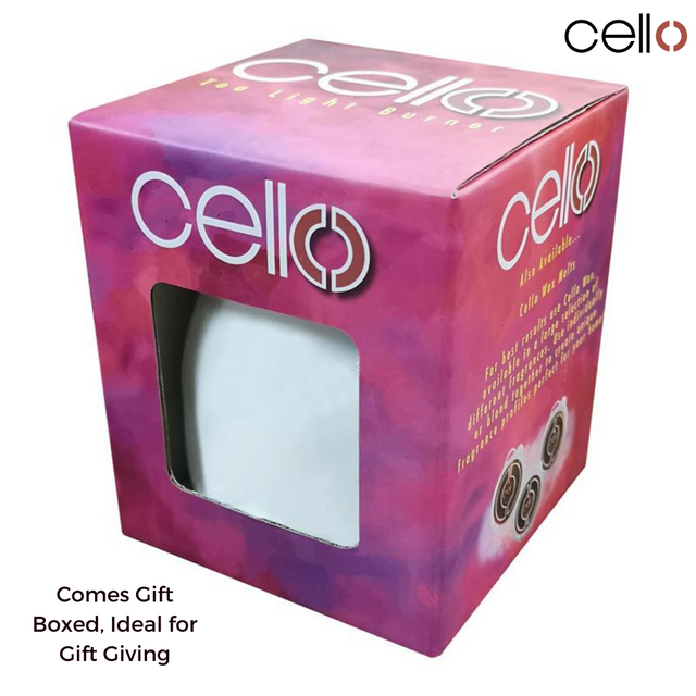 Cello Porcelain Tealight Burner - Amazing Mam