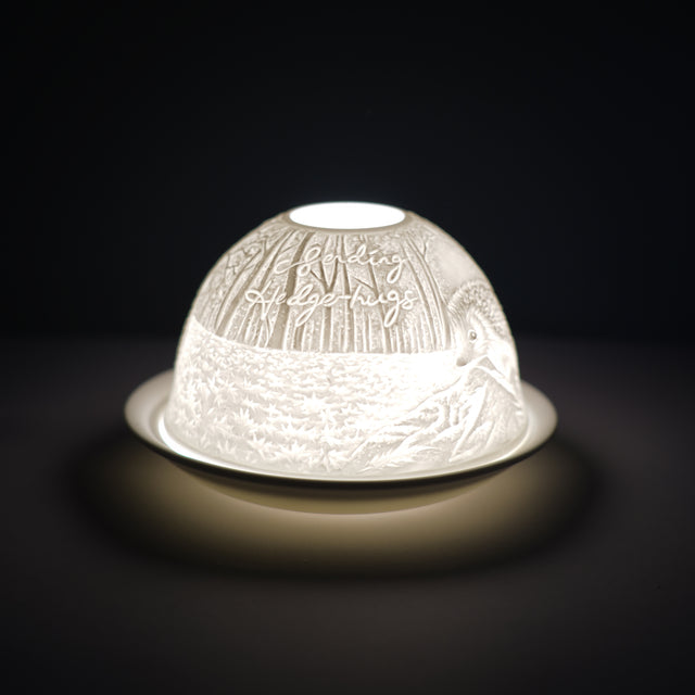 Cello Tealight Dome - Hedgehugs