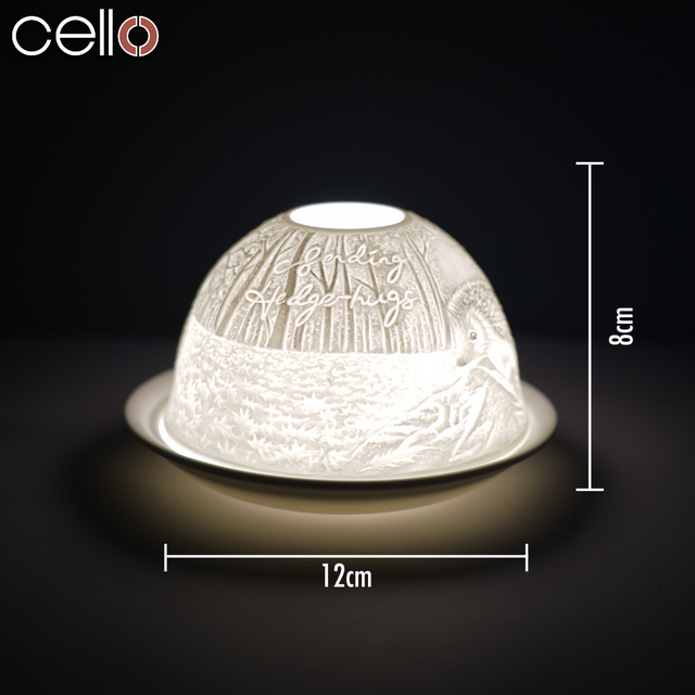 Cello Tealight Dome - Hedgehugs
