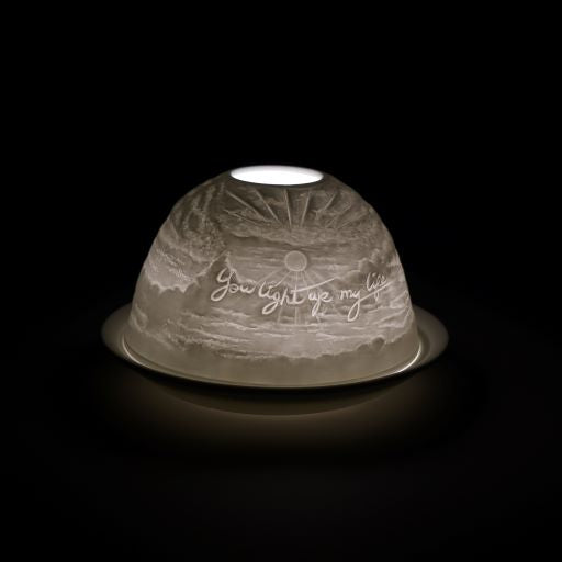 Cello Tealight Dome - You Light Up My Life