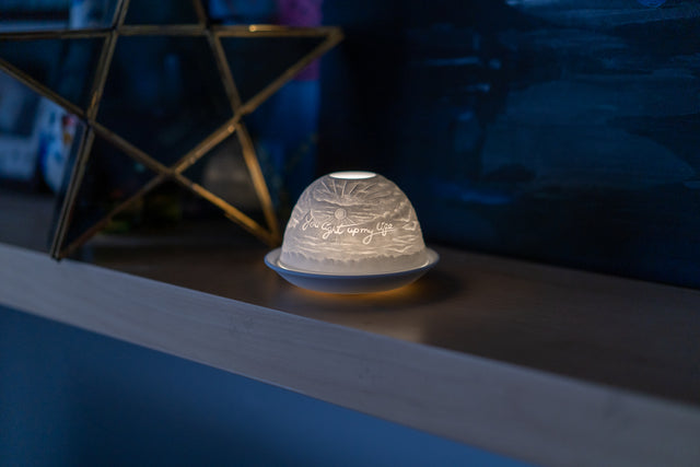 Cello Tealight Dome - You Light Up My Life