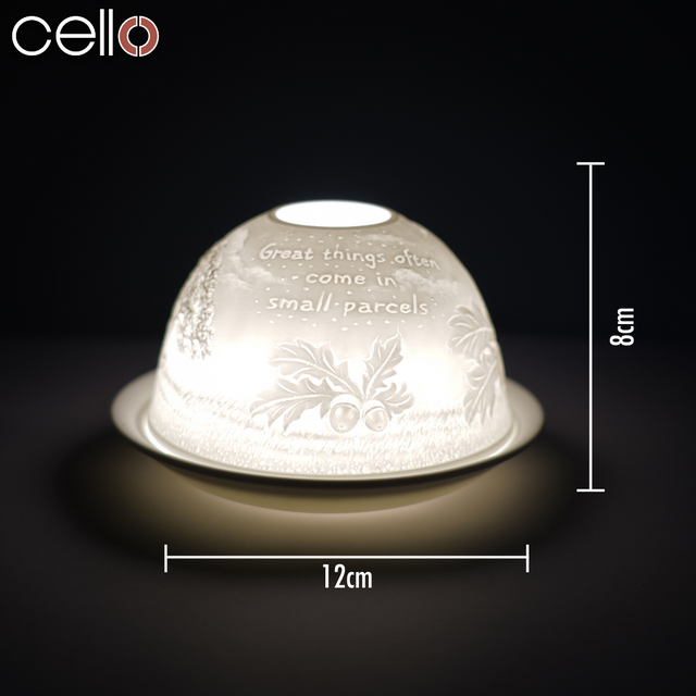 Cello Tealight Dome - Great Things Come in Small Packages