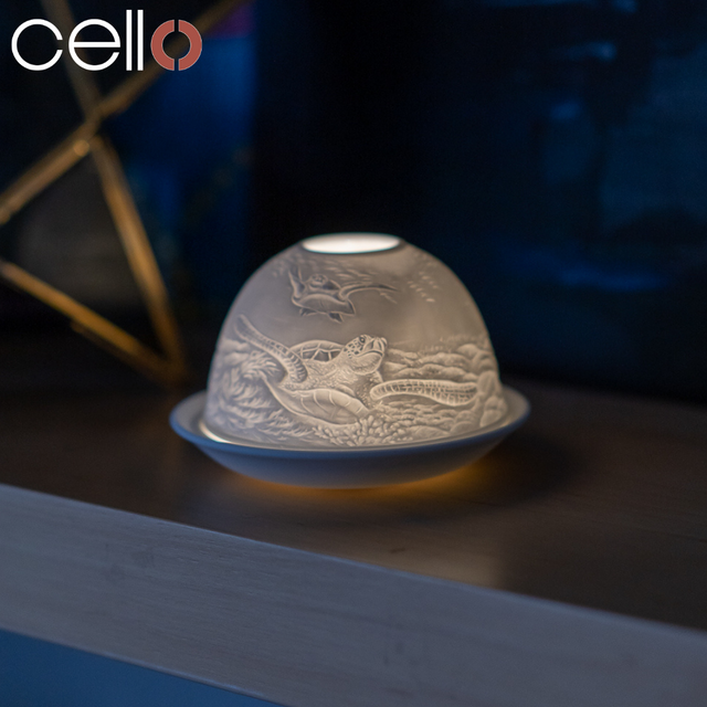 Cello Tealight Dome - Turtle-y My Best Friend