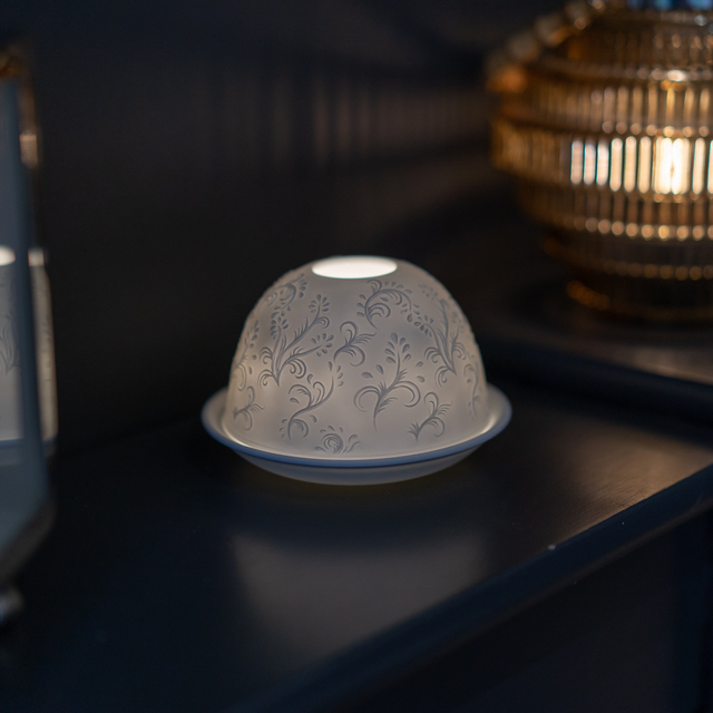 Cello Tealight Dome - Patterned