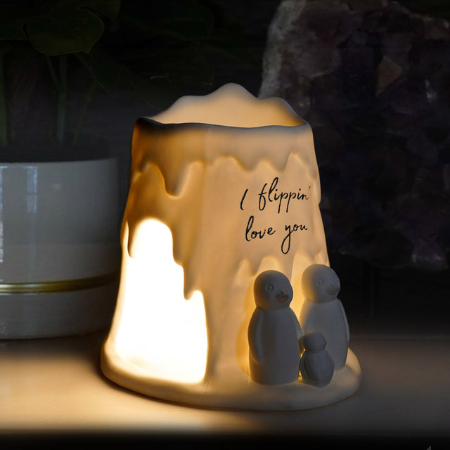 Cello Porcelain Tealight Burner - I Flippin Love you