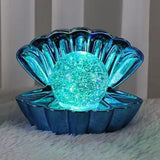 Light Up Clamshell - Blue Metallic