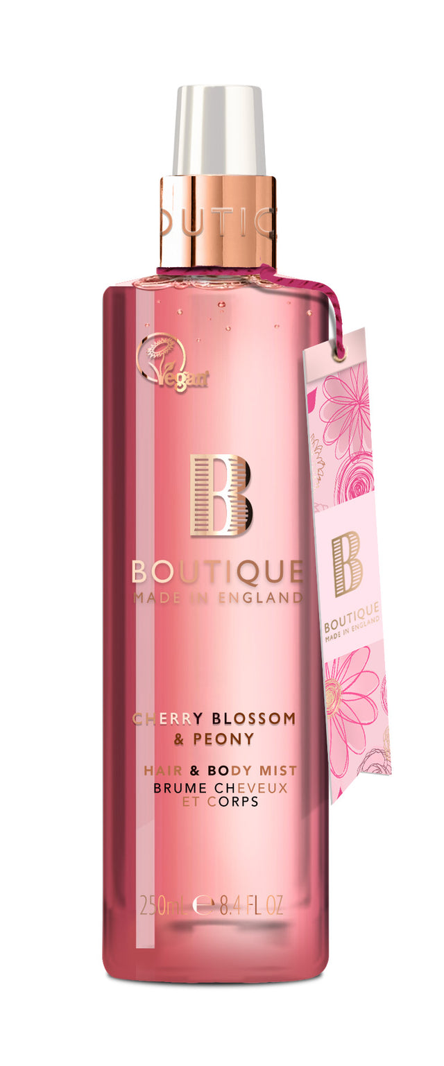 Grace Cole Cherry Blossom & Peony Hair & Body Mist 250ml