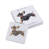 Wrendale Designs Dachshund Mirror - That Friday Feeling