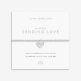 Joma Jewellery Silver Bracelet - Sending Love - A Little