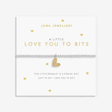 Joma Jewellery Silver & Gold Bracelet - Love You To Bits - A Little