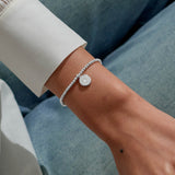 Joma Jewellery Silver Bracelet - Wonderful Things Are Coming Your Way - A Little