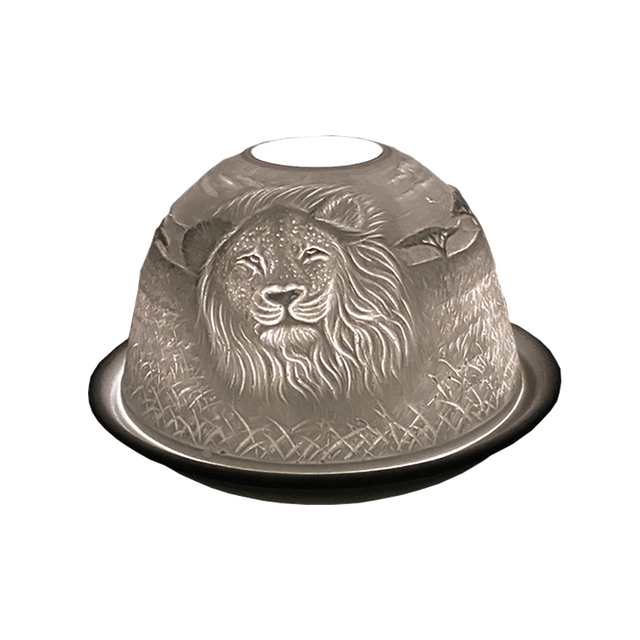 Cello Tealight Dome - Lion