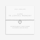 Joma Jewellery Silver Bracelet - In Loving Memory - A Little