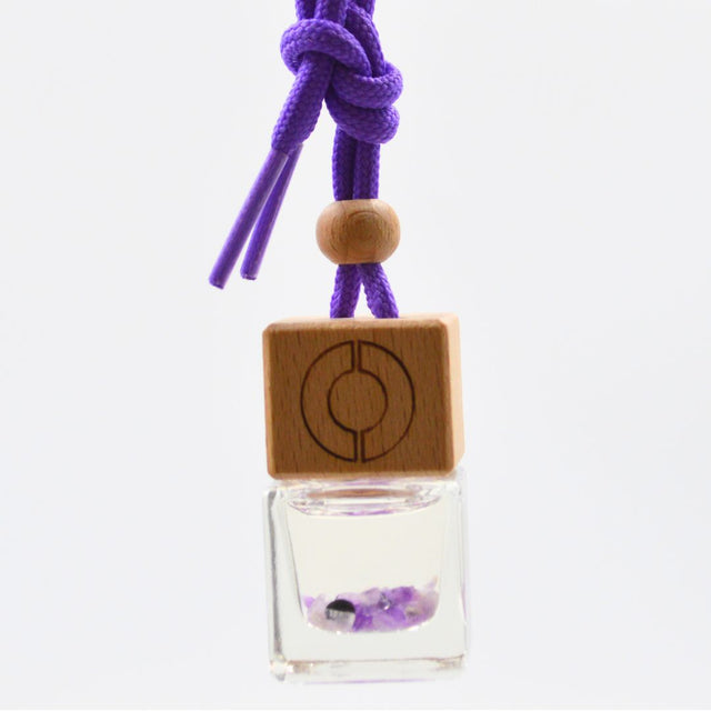 Cello Crystal Car Aroma - Wildflower Garden - Amethyst