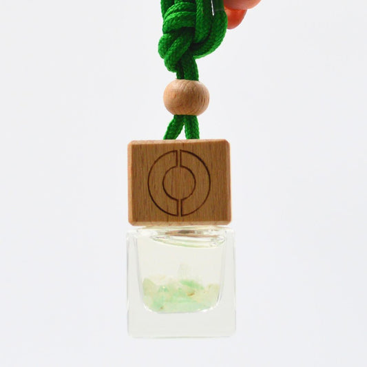 Cello Crystal Car Aroma - Wood Sage & Sea Salt - Aventurine