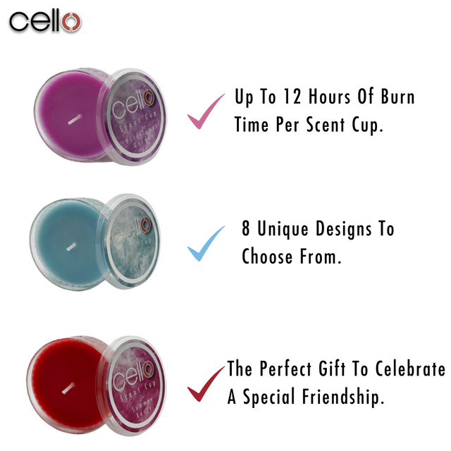Cello Scent Cup Trio - Special Friend