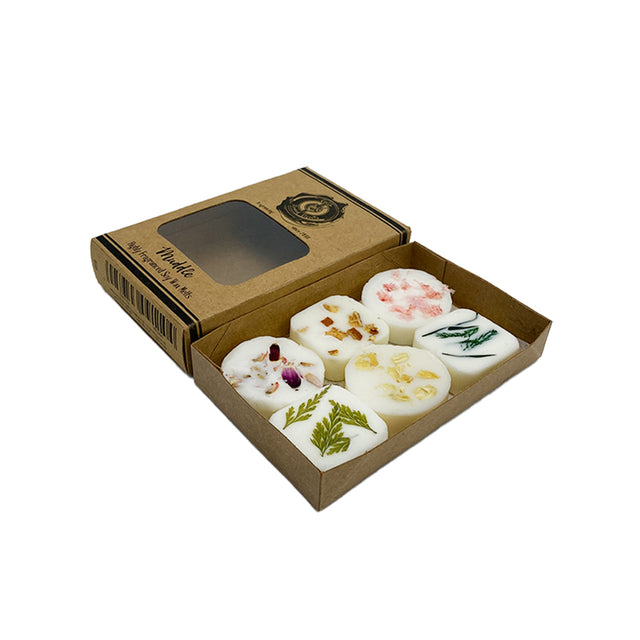 Cello Family Porcelain Penguin Tealight Burner & 12 Naked Melts Set