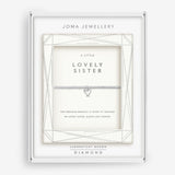 Joma Jewellery Bracelet - Lovely Sister with Lab Grown Diamond