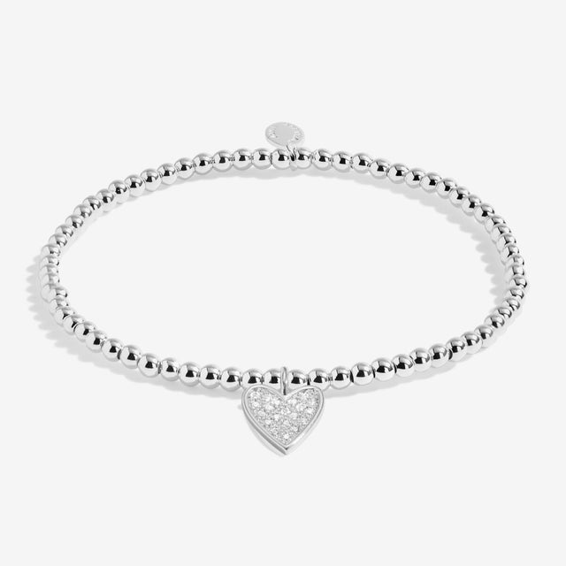 Joma Jewellery Silver Bracelet - Season To Sparkle - A Little