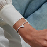 Joma Jewellery Silver Bracelet - Season To Sparkle - A Little
