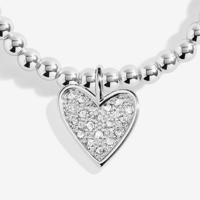 Joma Jewellery Silver Bracelet - Season To Sparkle - A Little