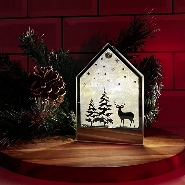 Gleneagles Shimmer Scapes Set Of 3 Glass LED Illuminations