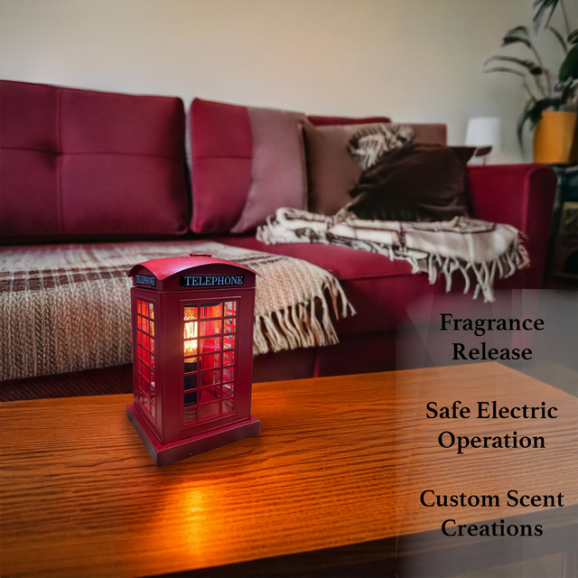 Cello Telephone Box Electric Wax Burner