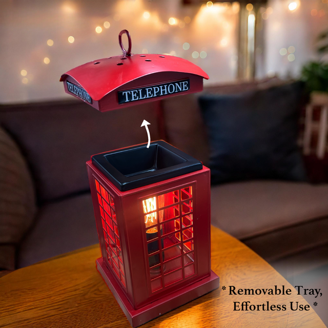Cello Telephone Box Electric Wax Burner