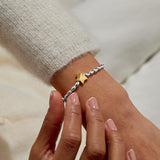 Joma Jewellery Silver & Gold Bracelet - Merry Christmas - A Little