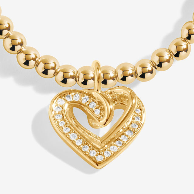Joma Jewellery Gold Bracelet - Forever Thankful You're My Friend - A Little