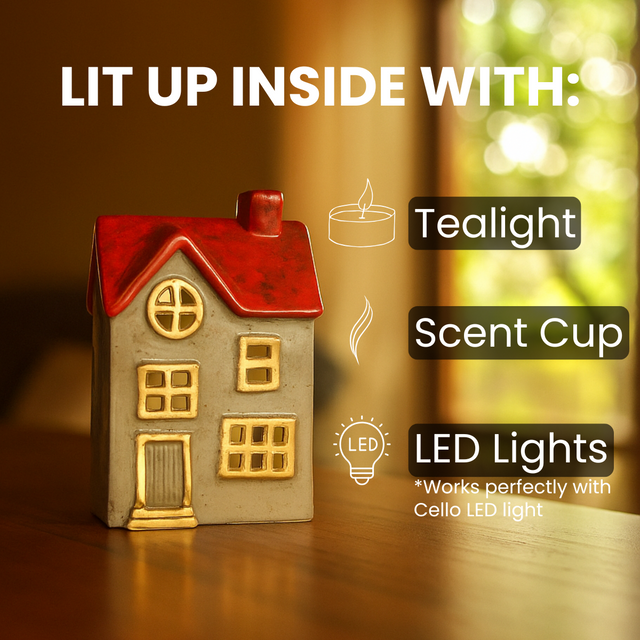 Cello Home - Glow Manor  - Tealight Holder