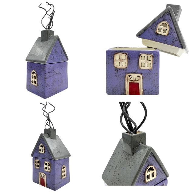 Cello Home Reed Diffuser - Wildflower Garden - Purple & Grey