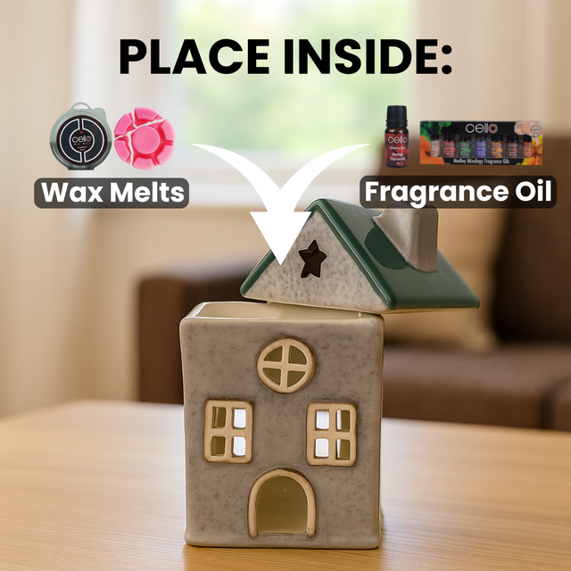 Cello Home - Green Star Cottage - Tealight Burner