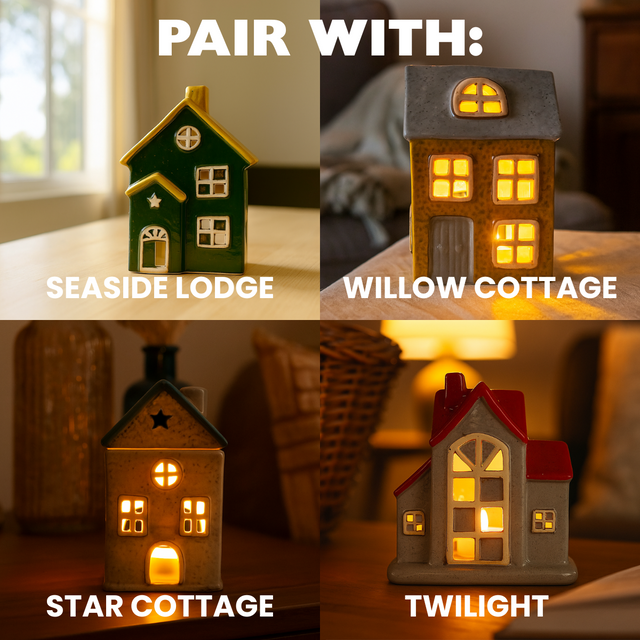 Cello Home - Red Star Cottage - Tealight Burner