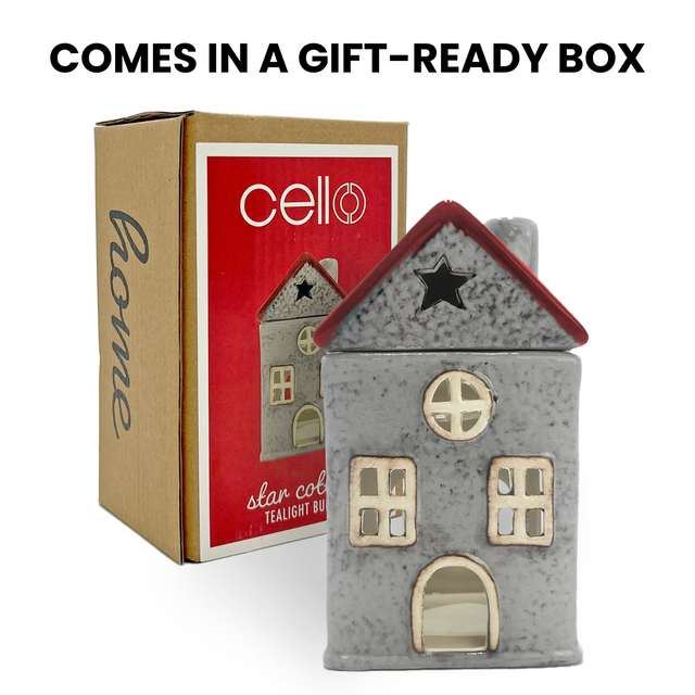 Cello Home - Red Star Cottage - Tealight Burner