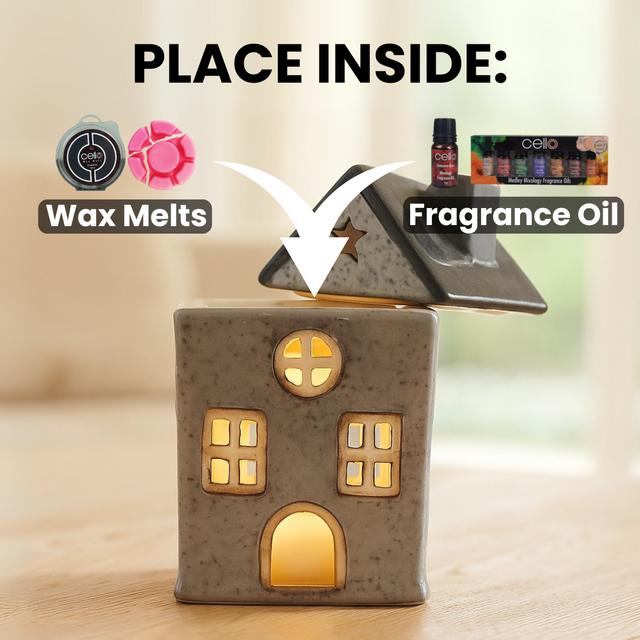 Cello Home - Grey Star Cottage - Tealight Burner