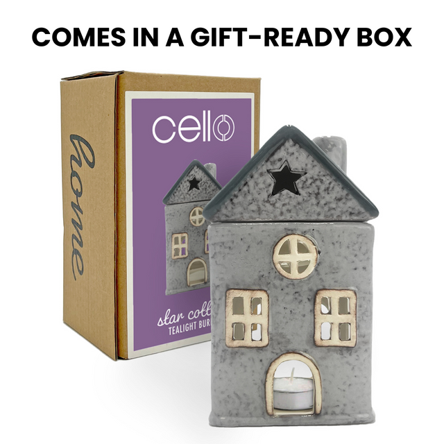 Cello Home - Grey Star Cottage - Tealight Burner