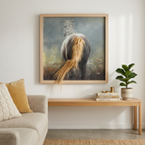 Gleneagles – Horse – 3D Canvas Frame