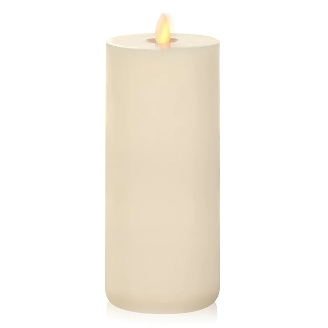 LightLi 3.2" X 8.0" LED Candle Vanilla Honey Scent