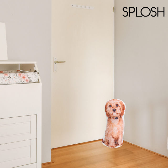 Splosh Adopt A Doorstop Charlie The Cockapoo