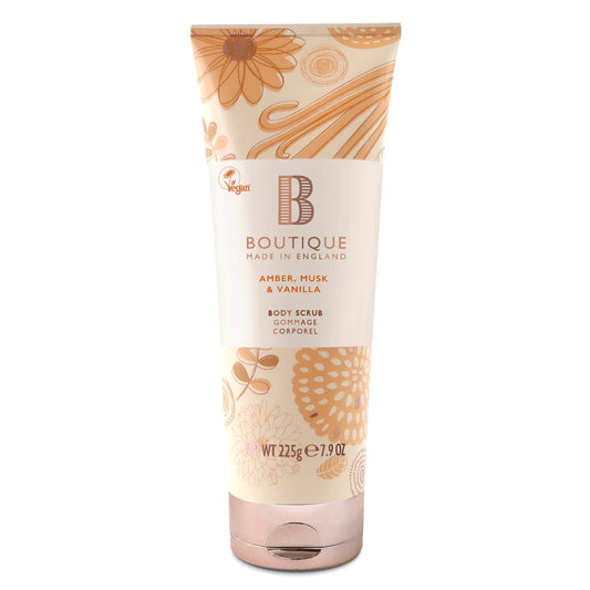 Grace Cole Amber, Musk & Vanilla Body Scrub 225g