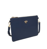 Alice Wheeler Ealing Phone/Clutch Pouch - Navy